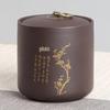 Premium Gilded Zisha Tea Canister