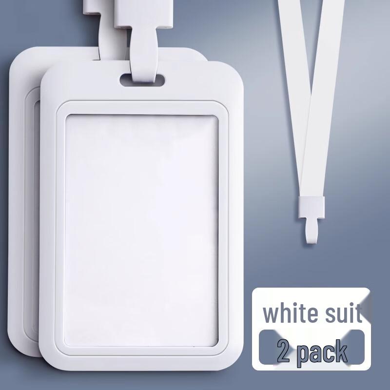 Reversible ID Card Holder with Retractable Lanyard