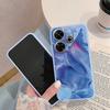 Marmorert mykt silikondeksel til Samsung A55 M35 S24 Redmi Note 13 Pro 13C 14 Xiaomi Poco C65 iPhone 15 Huawei Honor 200 Realme 9 kamera støtsikkert deksel