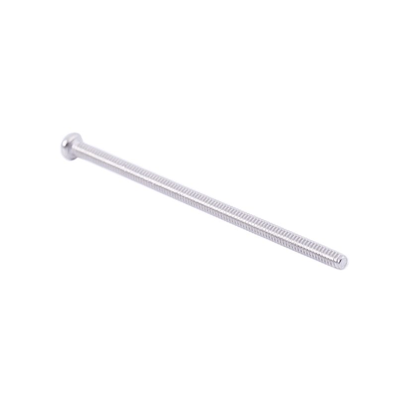 300 X Silver Tone M2 X 40Mm 304 Stainless Steel Round Head Screws Bolt-B61B
