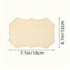 Wooden Blank Hanging Sign, Create DIY Handmade Painting Craft, Writing and Home, Room Decoration, Suitable for Various Occasions