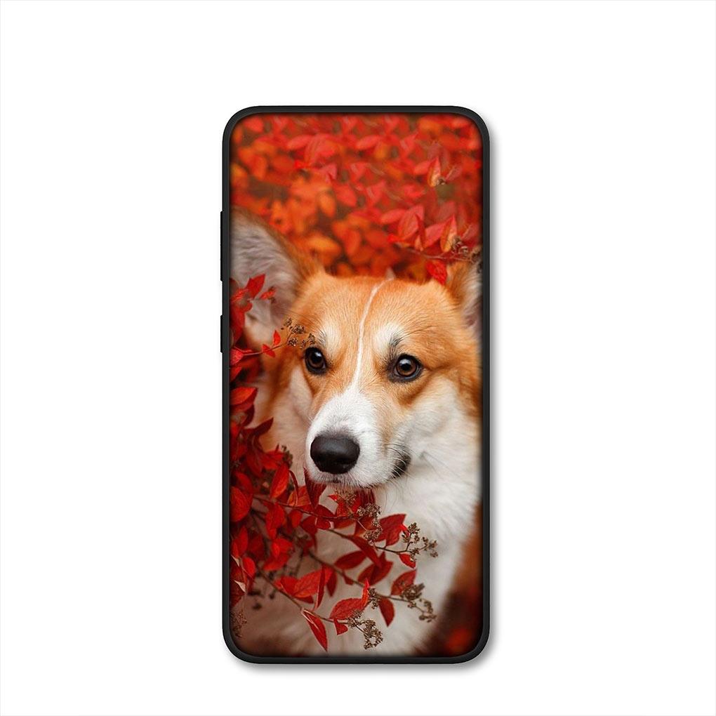 Dog Cute Corgi Cover Phone Casing for Xiaomi Redmi Note 12 11 10 9 Pro 9S 10S 11S 9A 9C NFC 9T 10A 10C 12C Soft Case