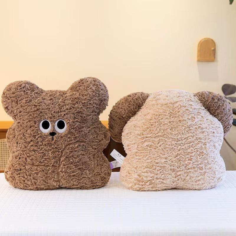 Candy Puppy Throw Pillow Cute Dog Doll Plush Toy Cushion Couple Doll Girl Birthday Gift