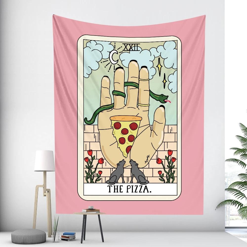 

Винний келих Пляшка з посланням Дівчина Настінний декор для офісу Вітальня Гобелен Домашній настінний декор Гобелен 100x75cm