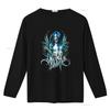Camiseta Alissa White Gluz Foto Logo Ajustada para Hombre Talla Pequeña Diseño Gótico Rock Negro vintage Lavada Unisex gráfica Elegante Casual