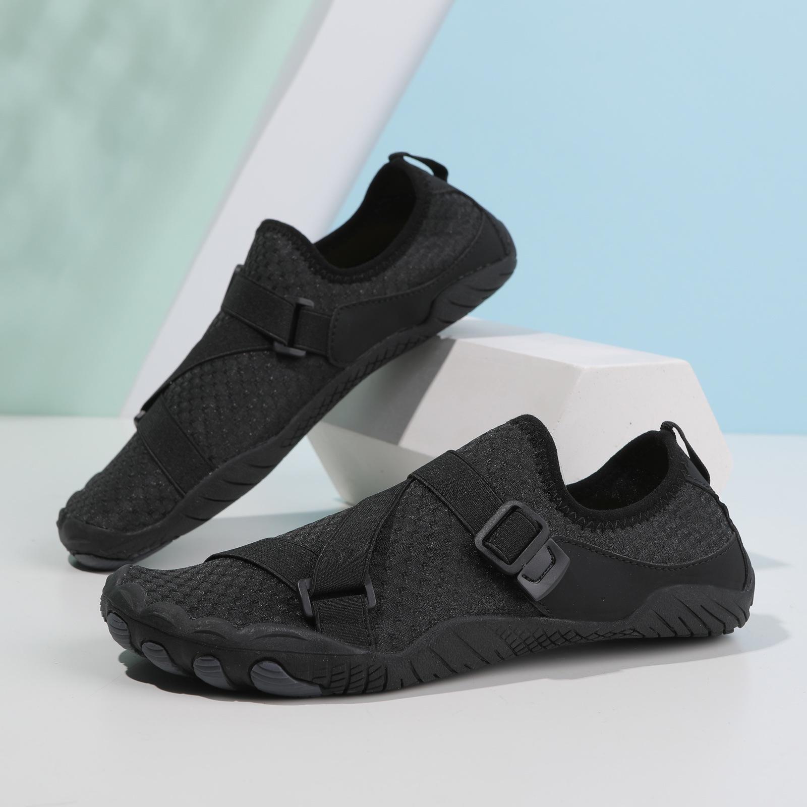 

Многофункциональная обувь для активного отдыха с пятью пальцами: Идеально подходит для пляжного отдыха, речного туризма, дайвинга, плавания, езды на велосипеде и пеших походов. 43 чёрный