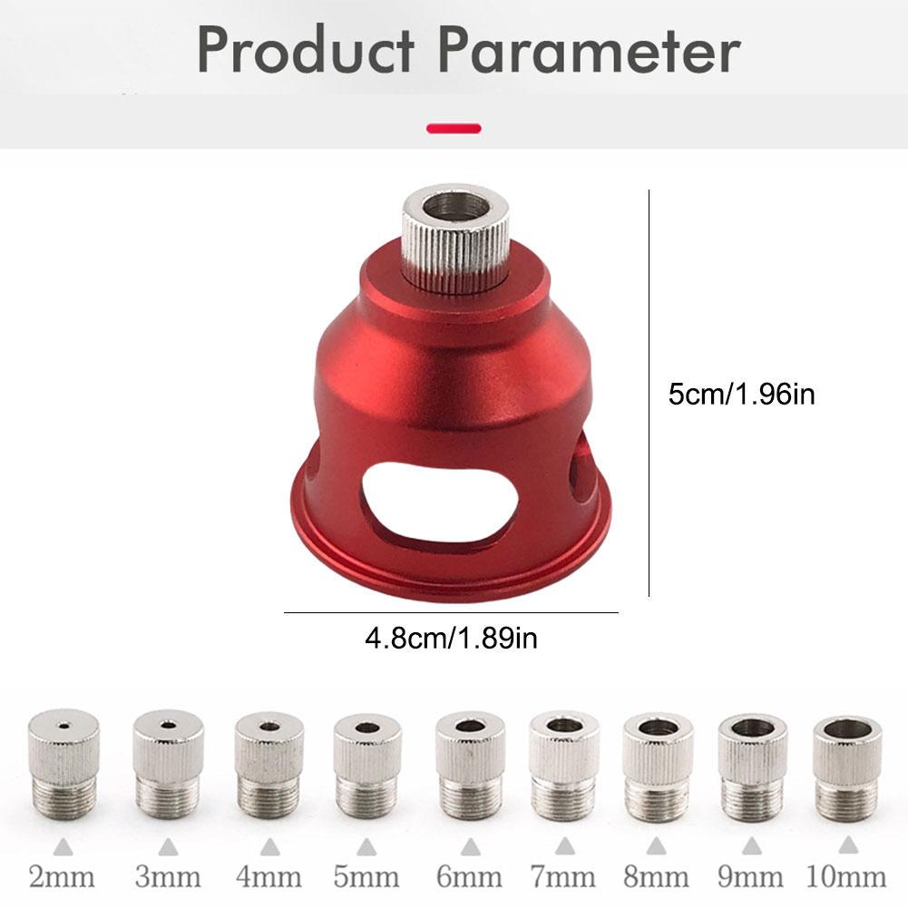 

Vertical Drill Guide Doweling Jig Kit W/ 2-10 MM Drill Bushing Straight Hole Drill Positioner Round Dowel Splicing Drilling Tool