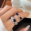 Sweet And Cool Glasses, Ring Stacking, Niche Design, Personalized Fashion Opening Design, High-End Ring.