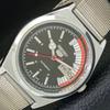 VINTAGE REFURBISHED SEIKO 5 AUTOMATIC 6309A JAPAN MENS BLACK WATCH A440903-4 Sk-a440903
