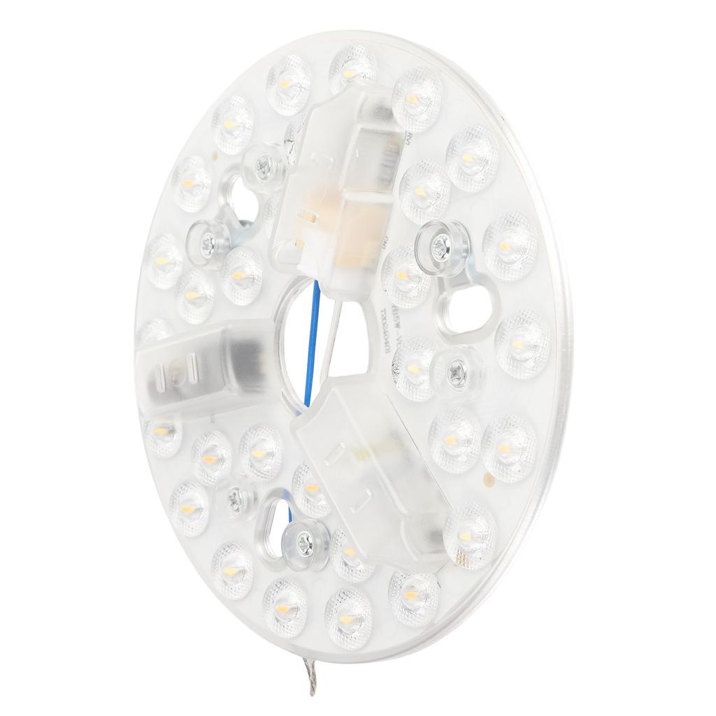 5,3 Zoll Deckenventilator LED-Licht Ersatz 15 W 3CCT 3000K 4200K 6500K 3 Farben Dimmbar Runder LED-Deckenventilator Nachrüstsatz