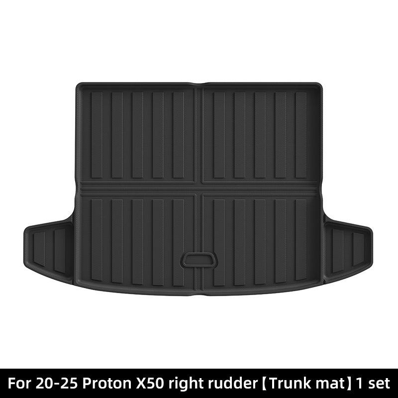 Proton X50 RHD Floor & Trunk Mats (2020-2025 Models, TPE Material)