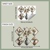 Creative Vase Self Adhesive Wall Sticker for Bedroom Living Room Study Background Home Decor