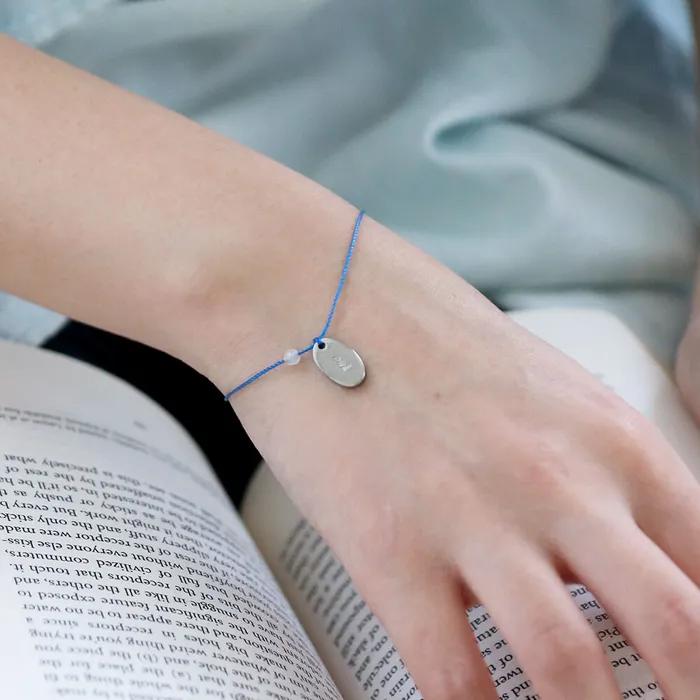OUI BRACELET _ blue bird . cherry
