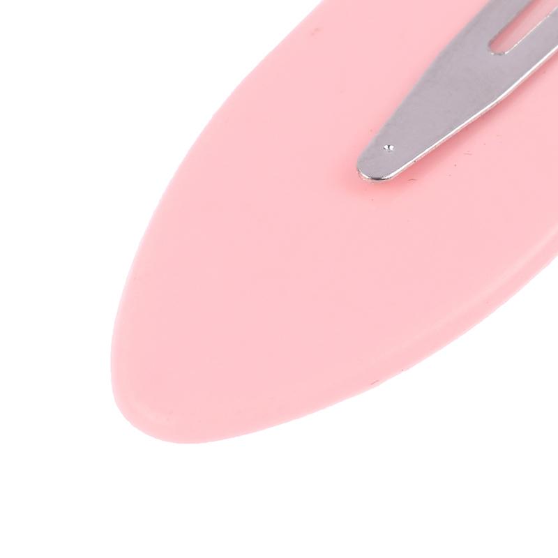 10Pcs/Set No Bend Seamless Hair Clips Makeup Clip Washing Face Accessories Seamless Barrettes Salon Styling Fixed Accessories