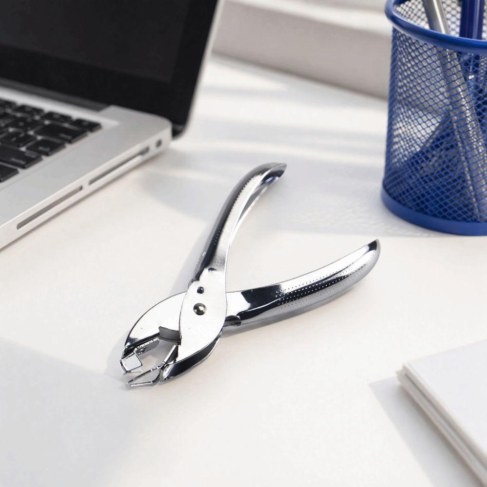 Hand-held Staple Remover Mini Punch Pliers Comfort Staple Puller Office Use