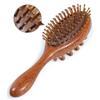 Anti-Static Air Cushion Hairbrush Double-Sided Wooden Meridian Hair Comb  Hairdressing