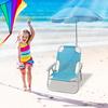 Beach Chairs and Umbrellas Outdoor Beach Folding Multifunctional Portable Deck Chairs for Children Pool Campsite Sillas De Playa