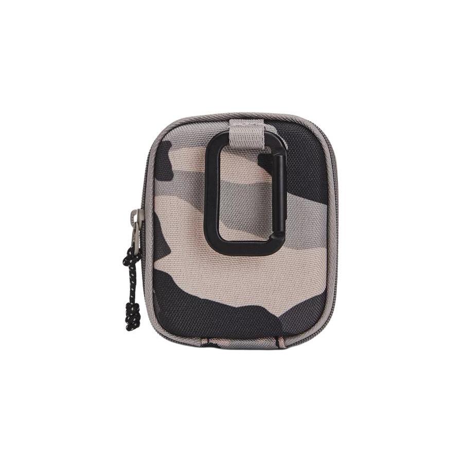 New Under Armour Polyester Bag Charm Coin Purse Mini Unisex White Metal & Black 1378573-294