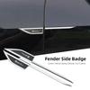 Car Stickers For Alfa Romeo UW Metal Car Stickers Car Badge Side Door Fender Sticker Auto Decorations Accessorie For Alfa Romeo 4C