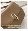 2021 Stylish Women’s Textured Shoulder & Crossbody Saddle Bag