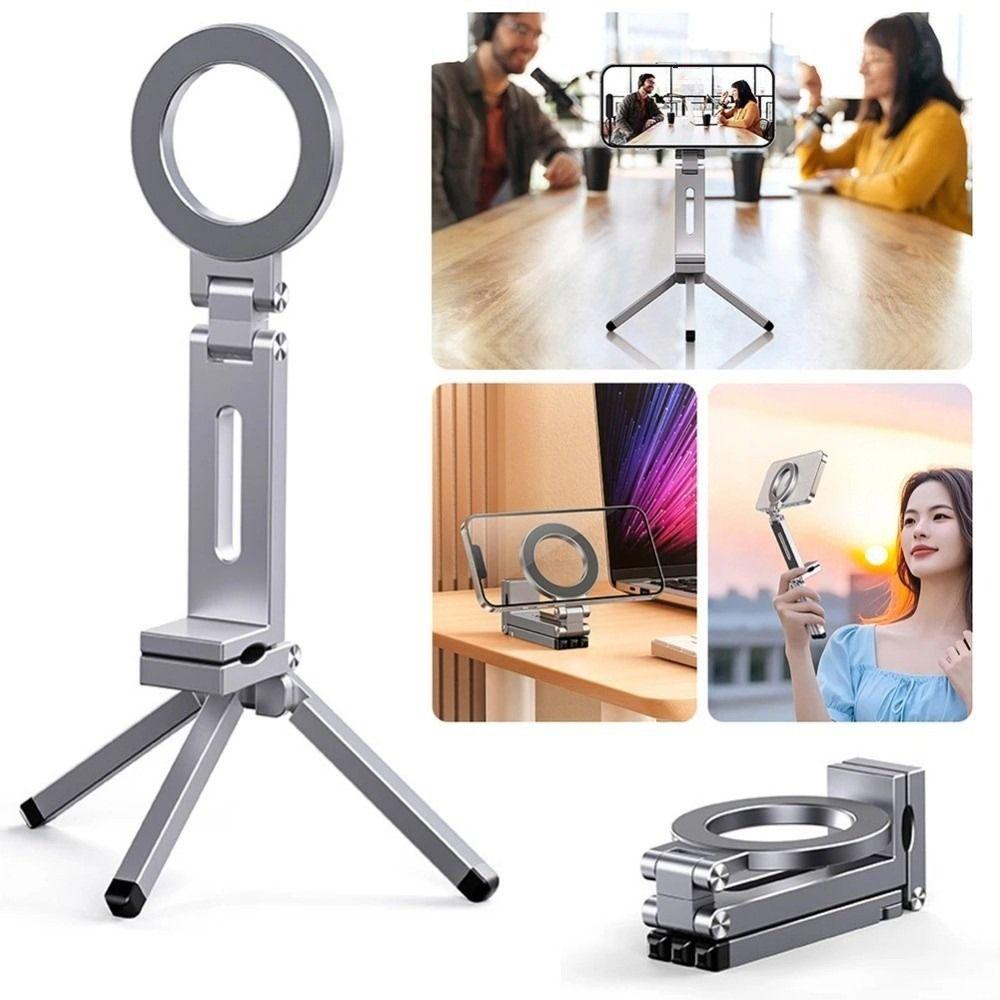 Adjustable Bracket Portable Phone Stand Foldable Desk Phone Clip Bracket  for Home