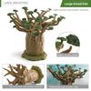 Modello di Albero Realistico in PVC con Montaggio per Bambini Decorazione Educativa per Sala Giochi