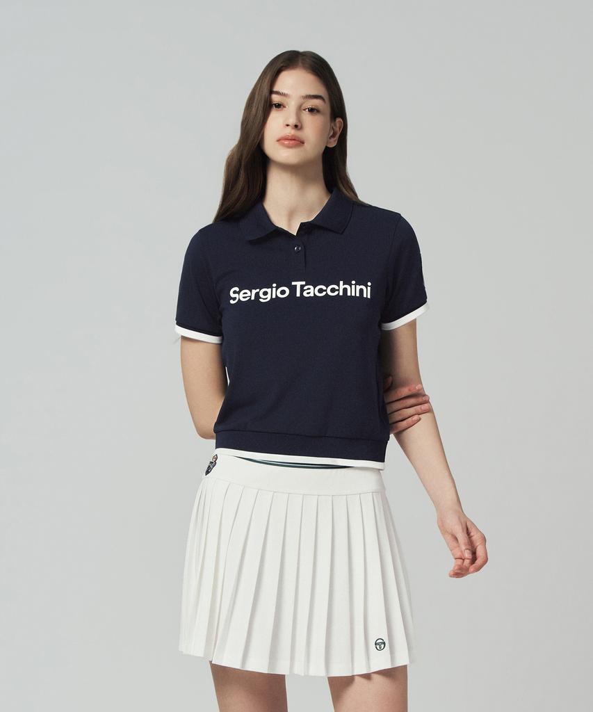 SERGIO TACCHINI W Mc Tiebreak Staff Short Sleeve Polo Shirt
