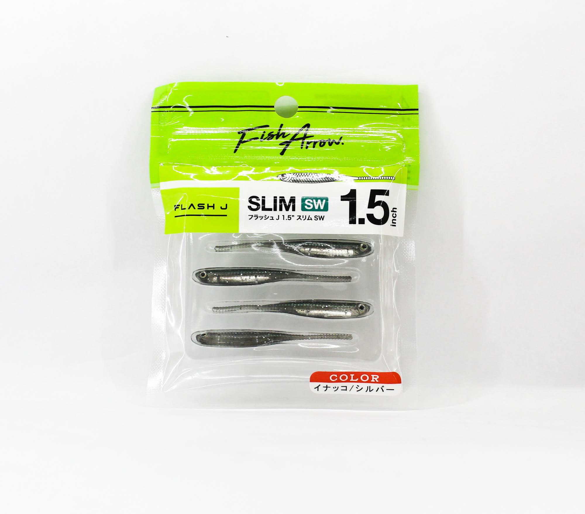 

Мягкая приманка Fish Arrow Flash J Slim SW 1,5 дюйма, 5 шт. в упаковке #112 (0356)