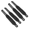 2 Coppie Cinghie per Pedali Cyclette Lunghezza Regolabile Cinghia Universale per Pedali Adatta alla Maggior Parte delle Cyclette Biciclette Cicli per