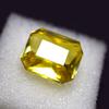 Natural Yellow Sapphire Loose Gemstone 10.90 Ct Emerald Cut September Birthstone for Gem Collections