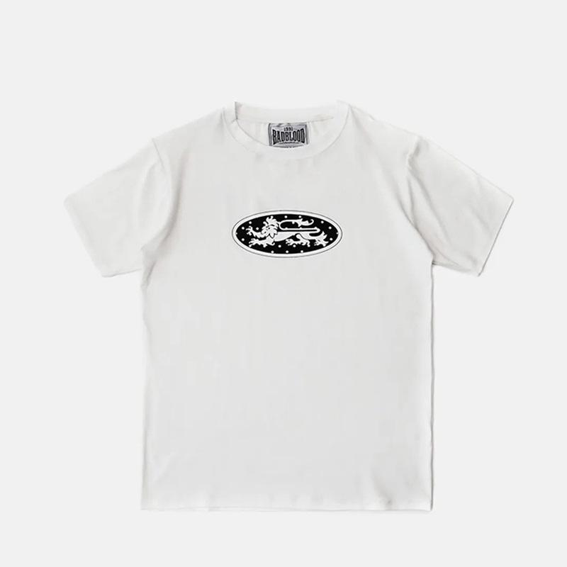 

Korean Badblood BCAC Series Hot Girl Summer Short-Sleeve Women s Casual Sports T-Shirt Small белый