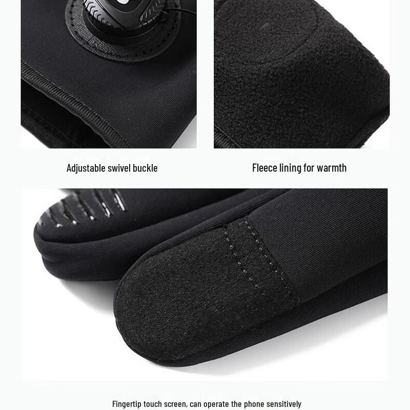 Ankelai Unisex Winter Waterproof Ski & Cycling Flip-Top Gloves