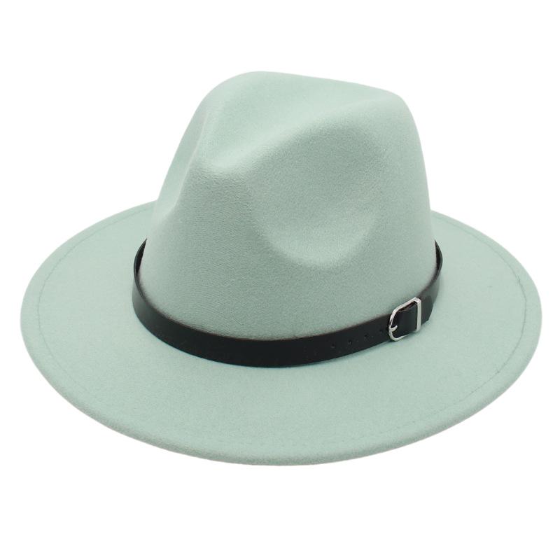 Top Hat Ethnic Retro Jazz Hat Fedora Felt Hat British Shade