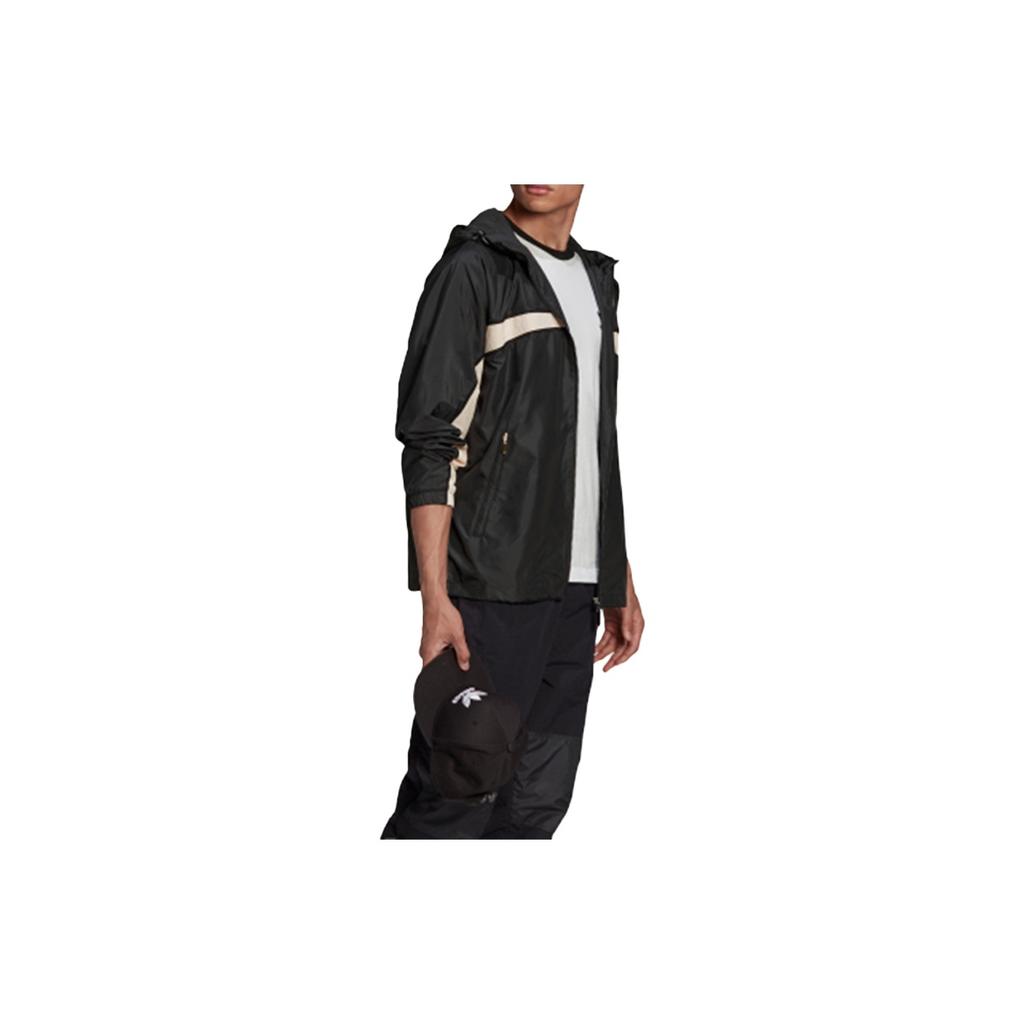 adidas Chaqueta Deportiva de Manga Larga con Capucha para Hombre Ropa Exterior Negra GJ6742