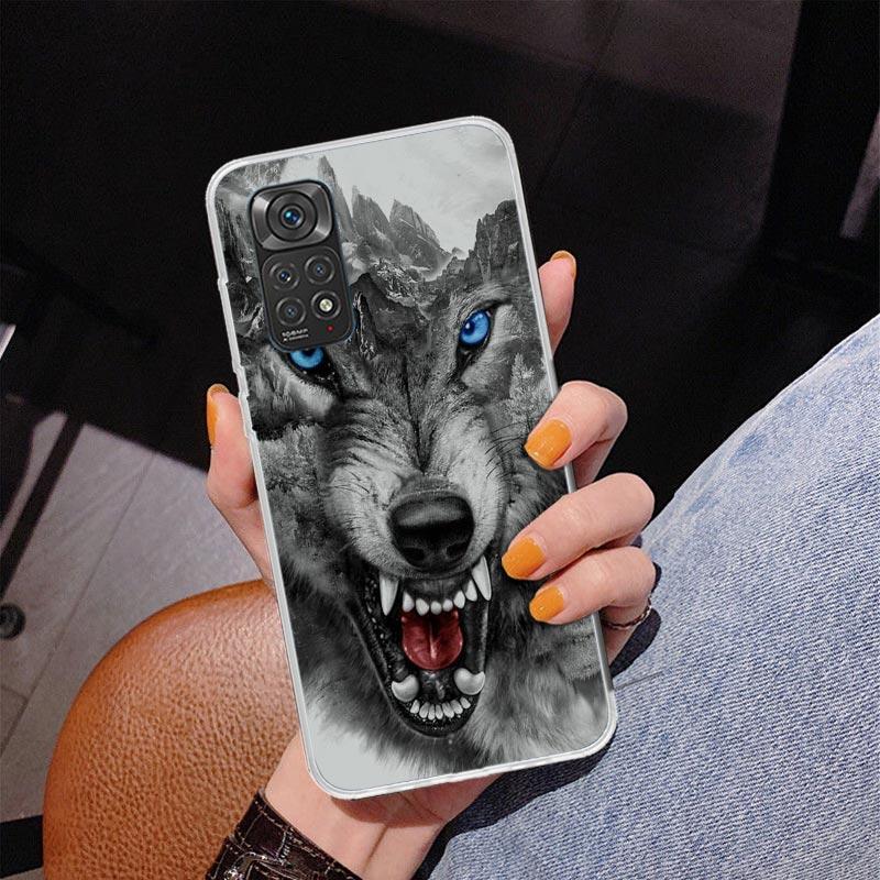 Angry Animal Wolf Fierce Phnoe Case for Phnoe Case for Xiaomi Redmi Note 15 14 14S 13 Pro Plus 12 12S 11S 11E 10S 10 11T 5G Uniq