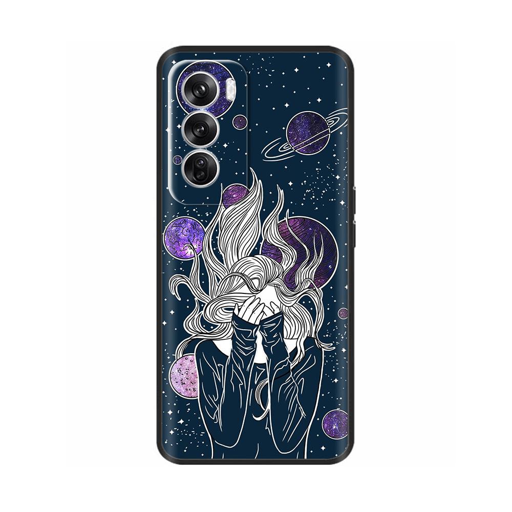 For OPPO Reno12 Reno 12 Pro 12Pro Case Silicon Phone Back Cover for OPPO Reno 12 Cases Reno12 Pro Soft Black Bumper Coque Para