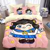 3D Print Cartoon Game Eggy Party Bedding Set Boys Girls Twin Queen King Size Duvet Cover Pillowcase Bed Boys Adult Home Textiles