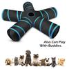 Paw-some Playground, Dangling Ball Toy Delight, Portable Cat Tunnel For Your Feline's Daily Dose Of Fun, Interactive Peek Hole, S-Shape Tunnel, Safe a