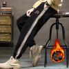 Men's Winter Thickening Trend Loose Corduroy Sweatpants Casual Pants and Velvet Trousers Men's Warm Sports Pants