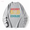 Archery T Shirt For Dad Cool Best Ever Fathers Day Lover S Papa Long Or Short Sleeves Vintage Washed Slightly Breathable