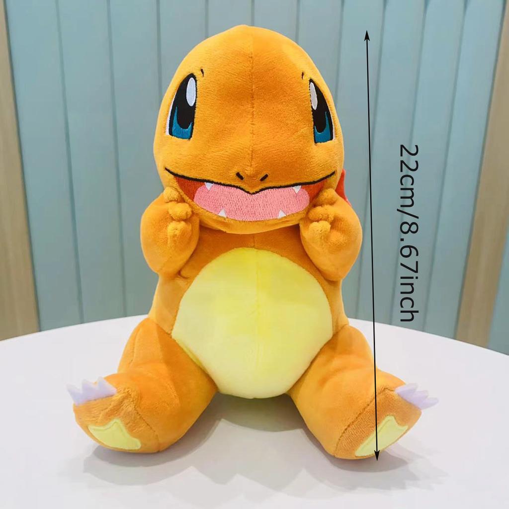Stuffed Animals Plush Toy Espeon Quaxly Eevee Emolga Squirtle Darumaka Bulbasaur Charmander Anime Figure Peluche Toys