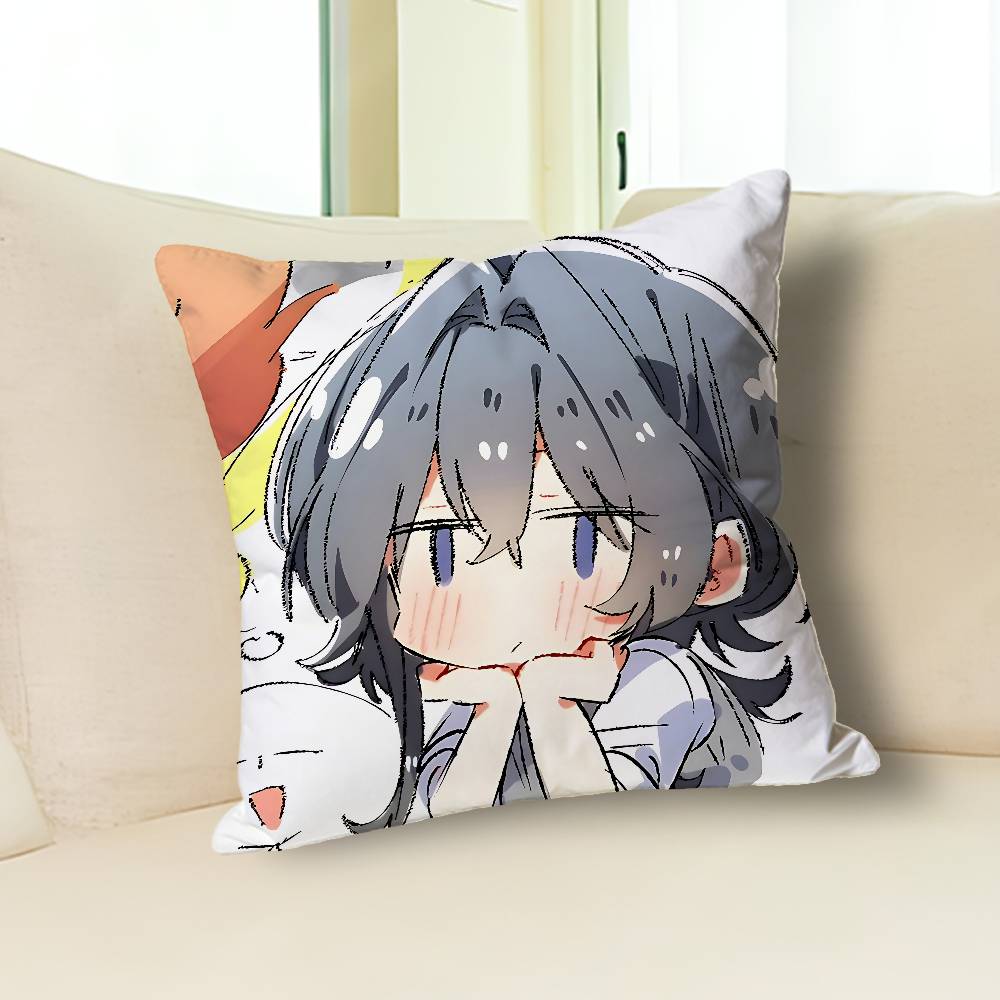 W-Whisper Me a Love Song Manga Celebrity Merchandise All-Match Printed Pillow Case Sofa Car Office Room Decoration Protector