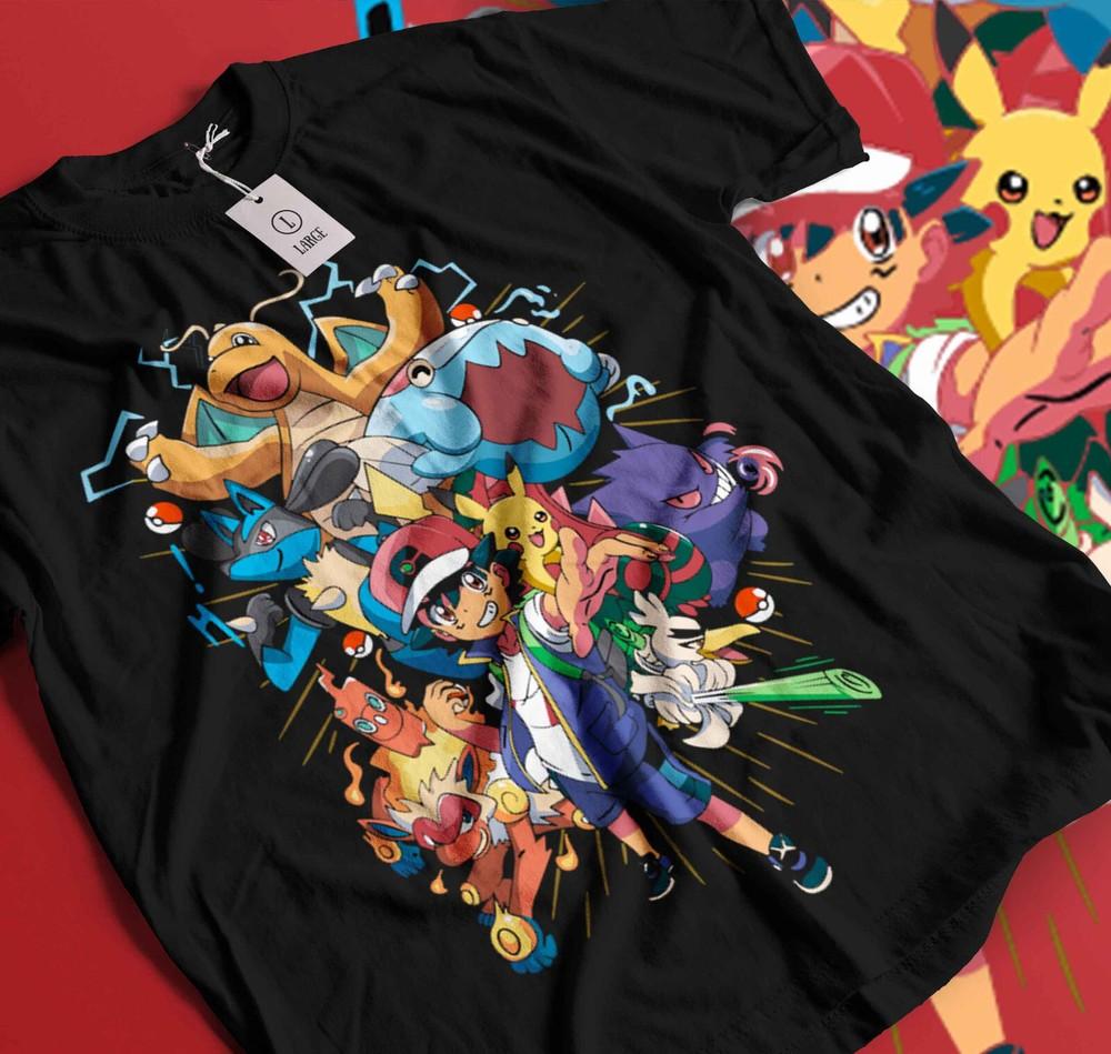 T-Shirt Graphic Shirt Anime Manga Otaku T-Shirt Anime Manga Tee All Size 116