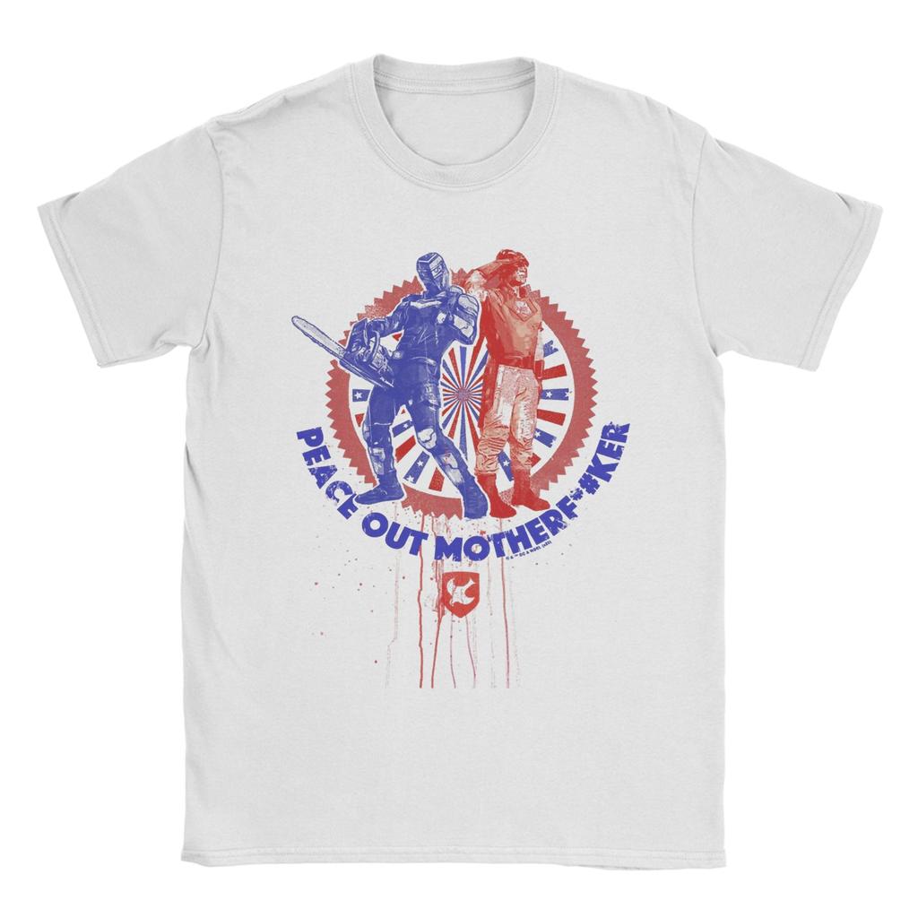 Vigilante Peacemaker Citáty Tričko pro Muže Ženy Potiskovaná Trička Bavlněné Oblečení