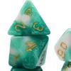 7 Pieces Acrylic Polyhedral Dice Board Games, Multi-Sided Dice, Gaming for Parties