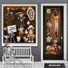 3D Halloween Cling Stickers Skull Ghost Witch for Window Door Party Home Decoration