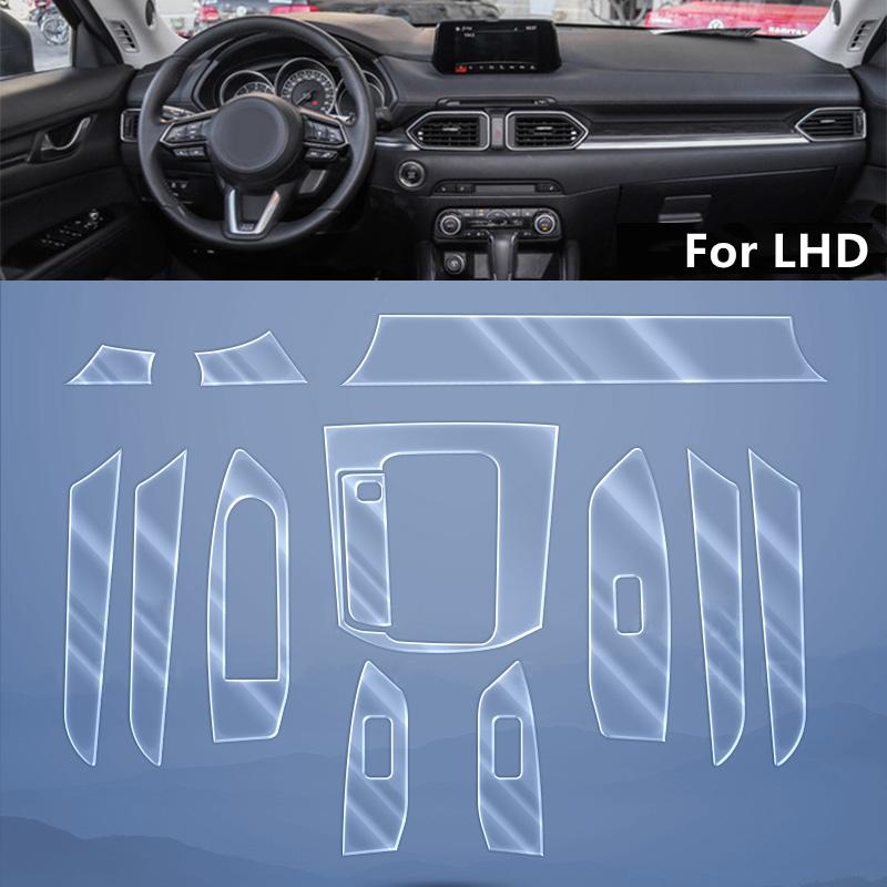 For Mazda CX5 CX-5 2023 Auto Dashboard LCD Screen Interior TPU Protective Film Auto Interior Anti-scratch Repair Film Fittings