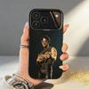 Joe J-Jonas Singer Phone Case For iPhone17,16,15,14,13,12,11,Pro,MAX Gray Matte Silicone Black Cover
