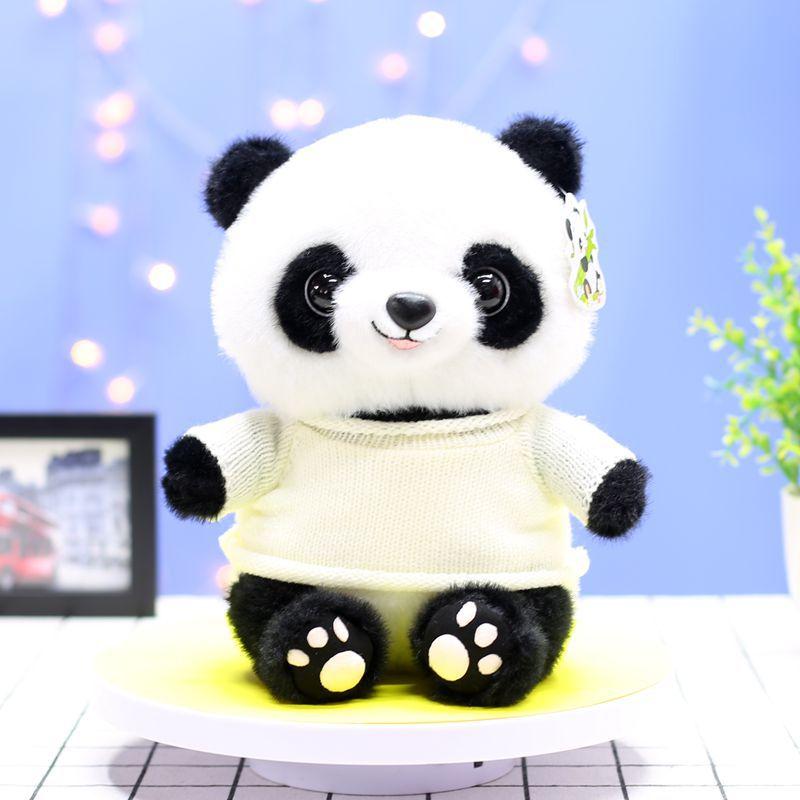 

Cute National Treasure Panda Doll Plush Toy Grab Machine Doll Children s Holiday Gift white sweater panda