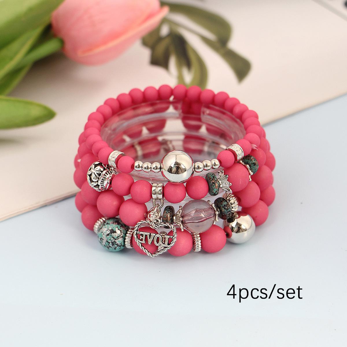 JYL TS Bracelet Nurse Charm Style Honors Care And Brings Wellness Luck red one